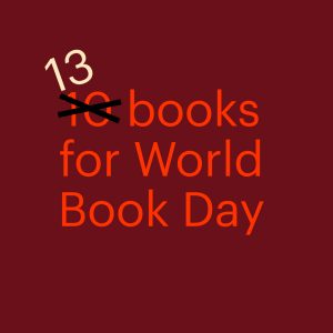 13 books for world book day